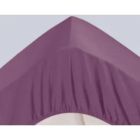 Drap-housse Super Grands Bonnets en coton violet | 3 Suisses